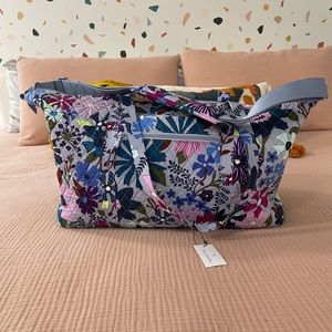 Vera Bradley Deluxe Travel Tote - NWT!